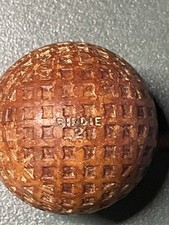 Antique Golf Ball 1920s Birdie