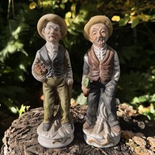 Vintage Porcelain Old Men