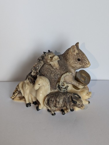 Vintage signed chinese zodiac - signed,