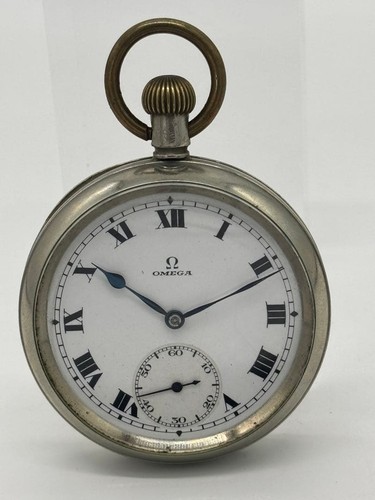 Omega pocket watch hand wound - omega,