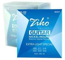 1, 3 or 5 x  High Quality Ziko Nickel Wound Electric Guitar Strings UK SHIPPING