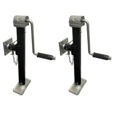 2 x Trailer Jack Side Winding
