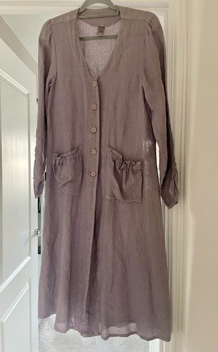 Vintage lilac 100 linen - 100%,