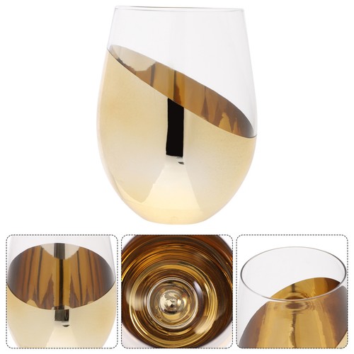 Stemless wine glass clear - clear,