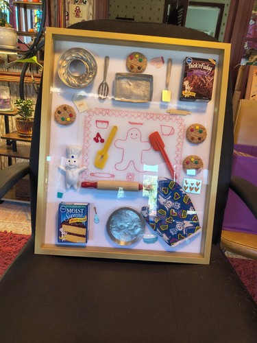 Shadowbox with - 21, x