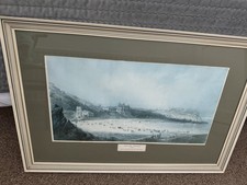 From an Original Watercolour by Paul Marny. South Bay Scarborough Yorkshire.