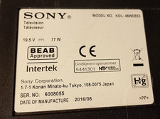 Sony kdl 48wd653 parts - sony, kdl-48wd653