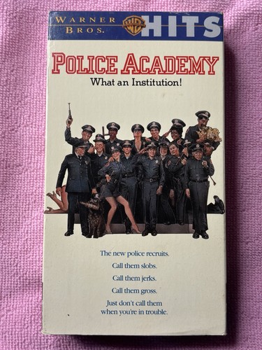 Police academy vhs tape - vhs,