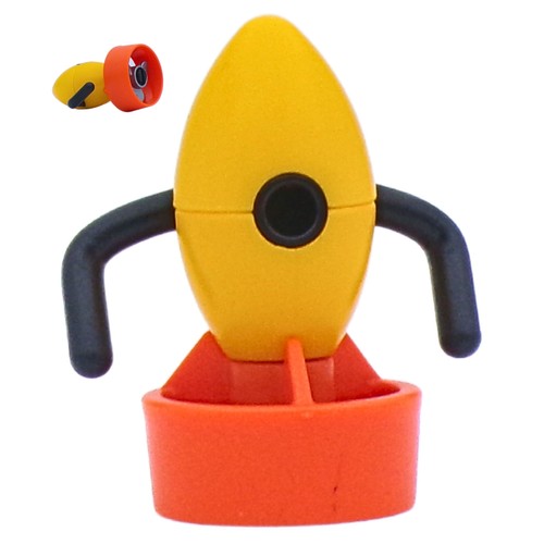 Playmobil yellow orange diver - playmobil, yellow/orange