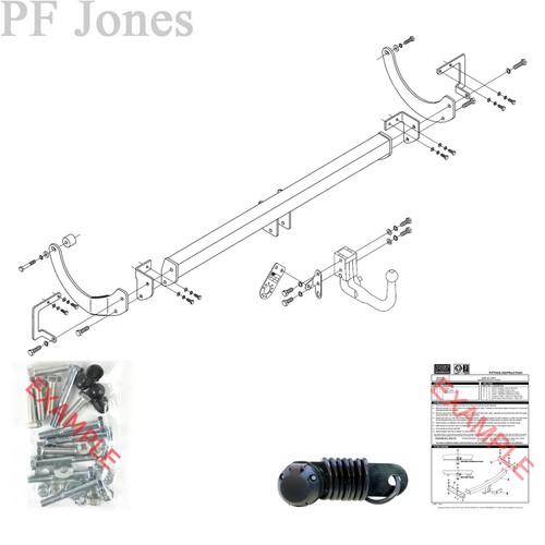 Pct towbar for peugeot - towbar,