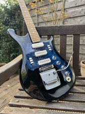 1980s Ural 650 Vintage Soviet Electric Guitar, Restored & Setup