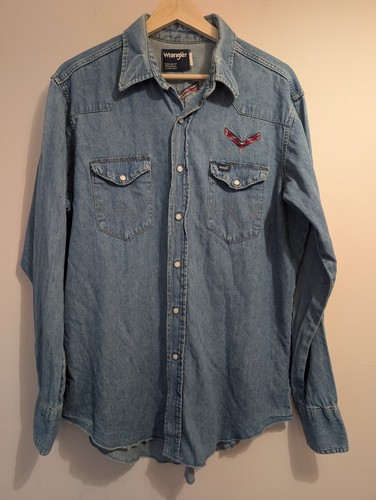 Vintage wrangler shirt - vintage, mens