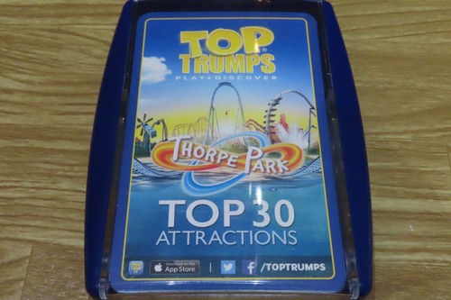 Thorpe park top trumps - trumps, card