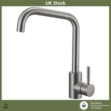Sleek L-Shaped Kitchen Mixer