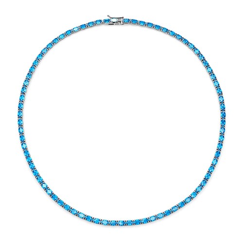 925 sterling silver aqua - sterling, cz