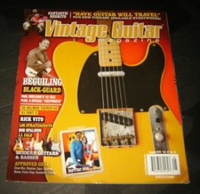 VINTAGE GUITAR MAGAZINE August