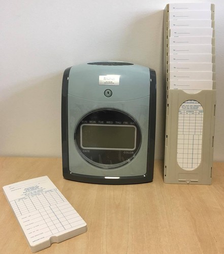 Time recorder clocking - clocking, in