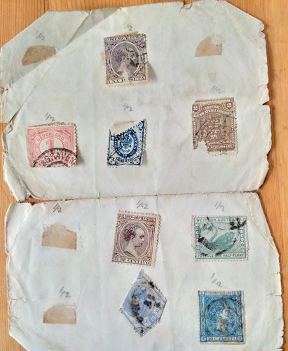 Very old stamp - very, sheet