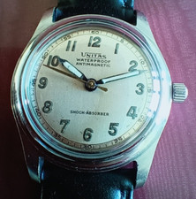 VINTAGE UNITAS MECHANICAL WATCH, 1 years guarantee. 