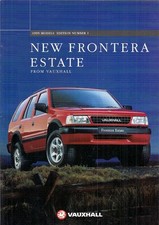Vauxhall Frontera Estate 1995 UK Market Sales Brochure 2.2i 2.8TD