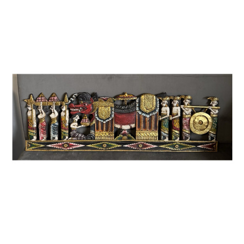 Vintage indonesian bali - bali, wooden