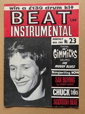 PAUL JONES BEAT INSTRUMENTAL MAGAZINE MARCH 1965 PAUL JONES COVER (no feature) +