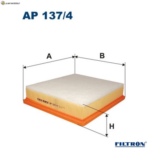 Air filter 137 for - filter,