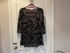 BHS Tunic Top In Dark