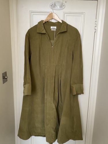 Toast olive green fine cord - toast,
