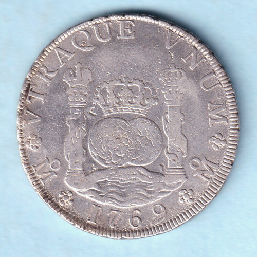 Mexico 1769 reales - mexico., 1769-mf