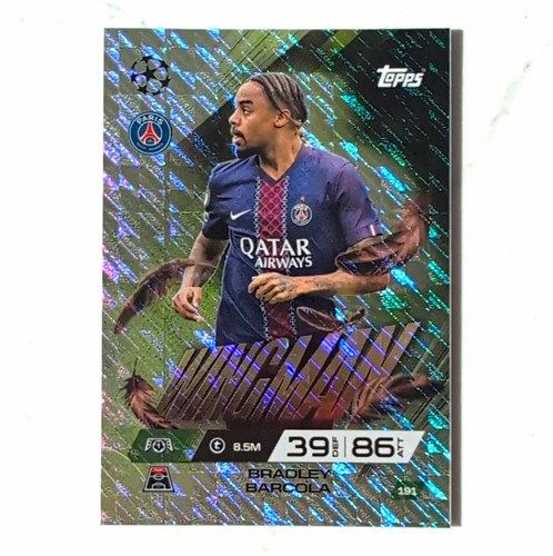 Bradley barcola wingman topps - barcola,