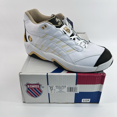 White gold luxury tennis - white, court