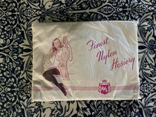 1940s/1950s Sheer Nylon Seamed Stockings, In Original Packaging 