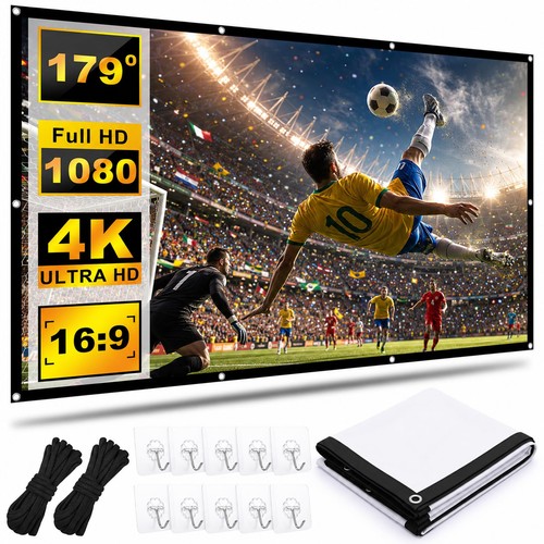 Projector screen 100 inch - 100,