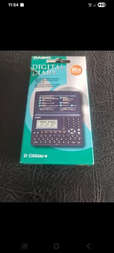 Casio digital diary - casio,