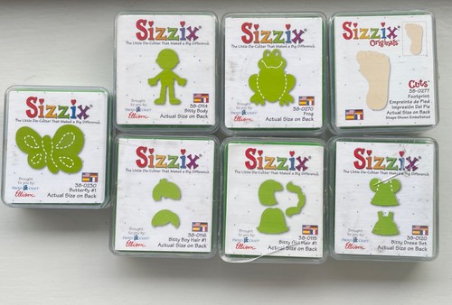 Sizzix die cutters - sizzix, x7