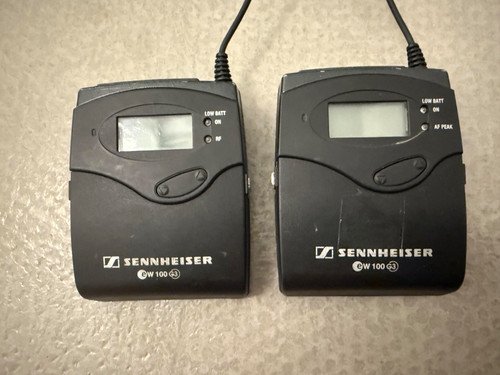 Sennheiser ew100 lapel kit 2nd - ew100,