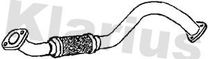 Exhaust pipe front fits opel - pipe,