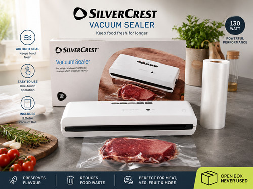Silvercrest vacuum sealer 130w - sealer,