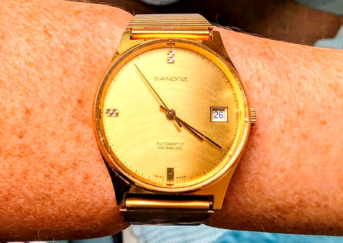Gents swiss 1970s sandoz - gents,