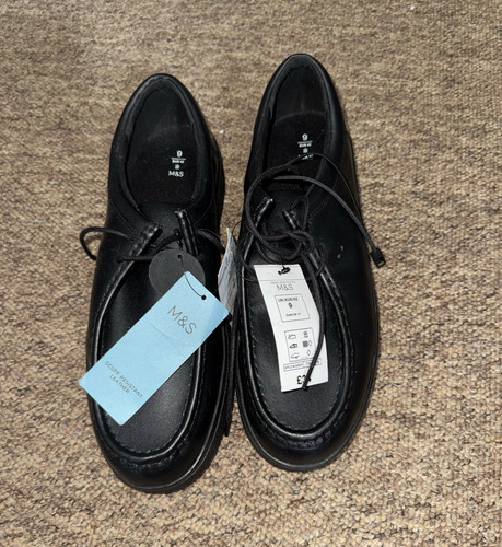 Men black leather - men's,