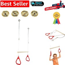 Wooden 2-in-1 Outdoor Gym Set