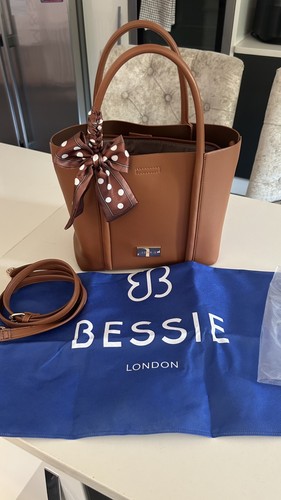 Bessie london brown handbag - london,