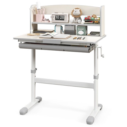 Costway kids study desk height - study,