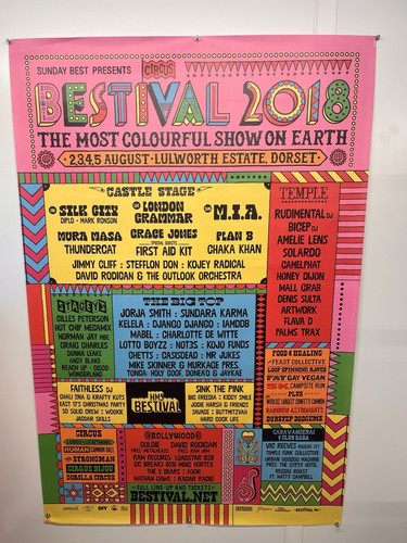 Circus bestival poster a - circus, m.i.a