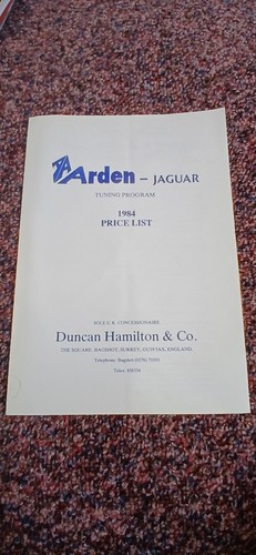 Arden jaguar tuning - arden, program