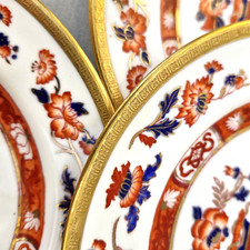 Antique Set 4 Signed (Herbert Bettley)Hand Painted Side Tea Plates Royal Doulton