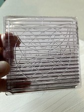 Ten 1896 Frank Lloyd Wright Transom Luxfer Prism Glass Tiles Flower Antique