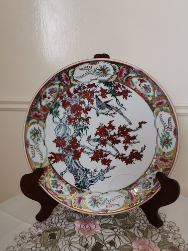 Vintage chinese plate - chinese,