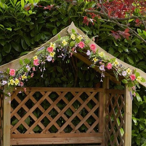 Artificial flower garland - artificial,